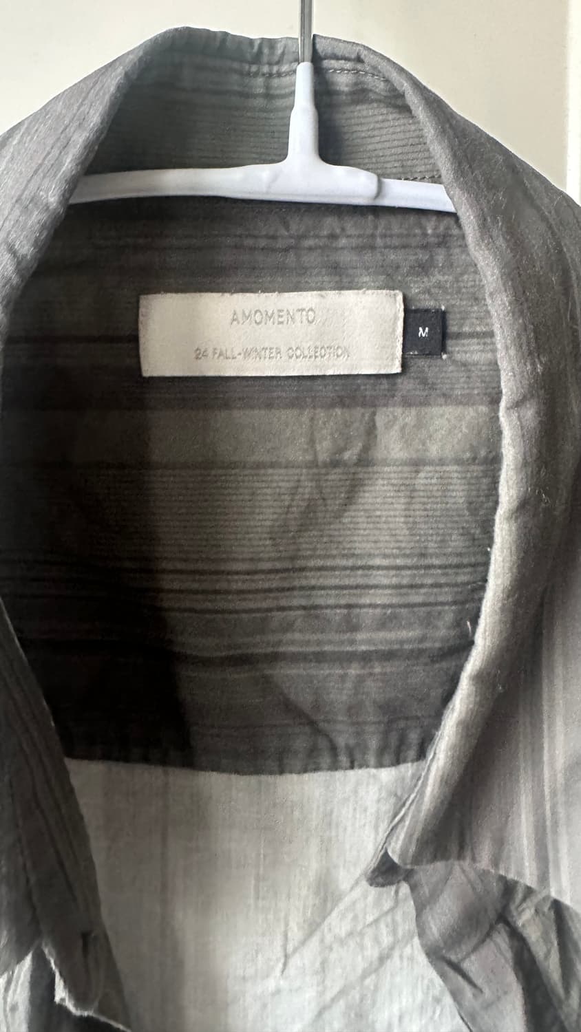 아모멘토 24fw 스트라이프 셋업 상품이미지3