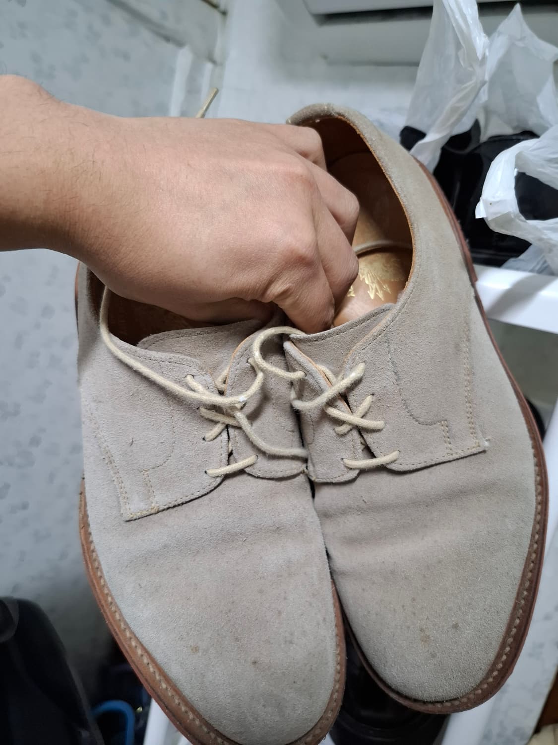 마크 맥네어리 스웨이드 더비슈즈 270 상품이미지2