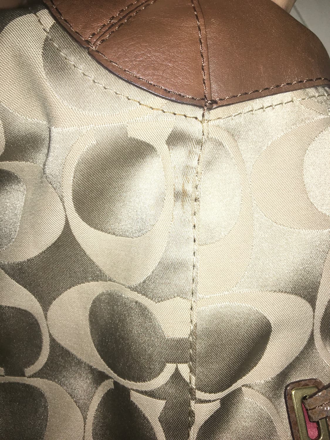 Coach Signature Hobo Brown Bag 상품이미지8