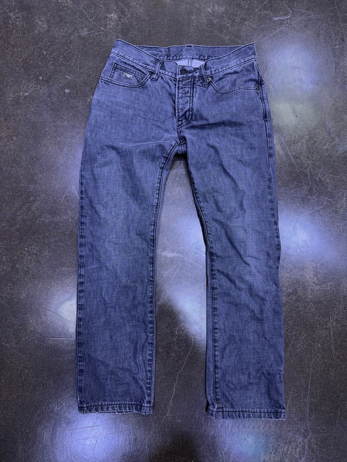 엠포리오 아르마니 주드 섹시핏 버튼플라이 데님팬츠 그레이 30 상품이미지1