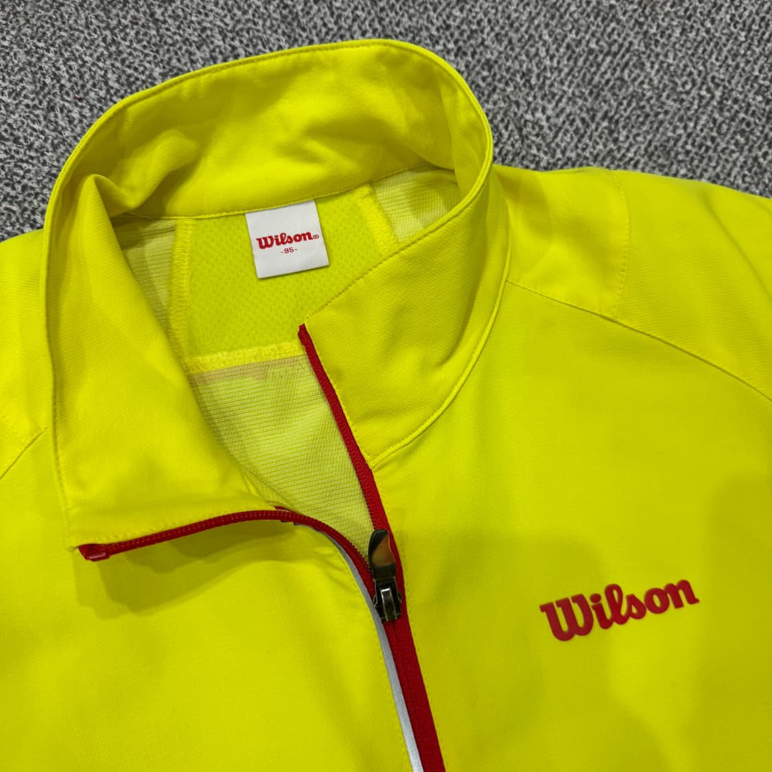 윌슨 로고 형광색 기능성 바막 상품이미지4