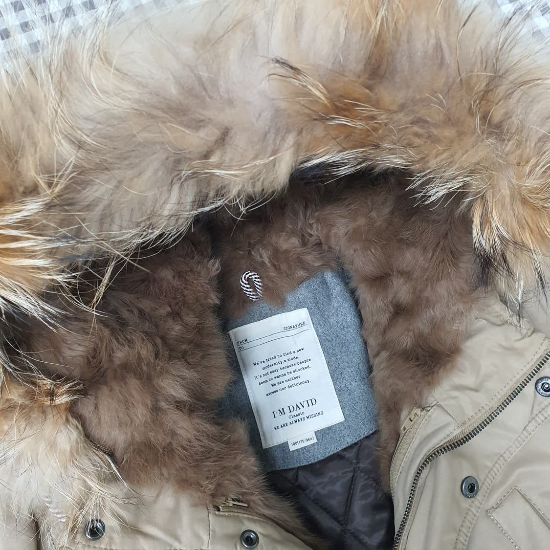 I'M DAVID 겨울 야상 면점퍼 남자95 상품이미지2