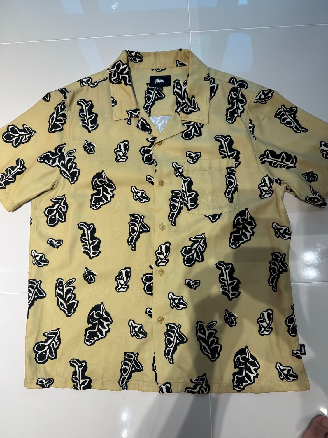 스투시 리브스 패턴 셔츠 상품이미지1