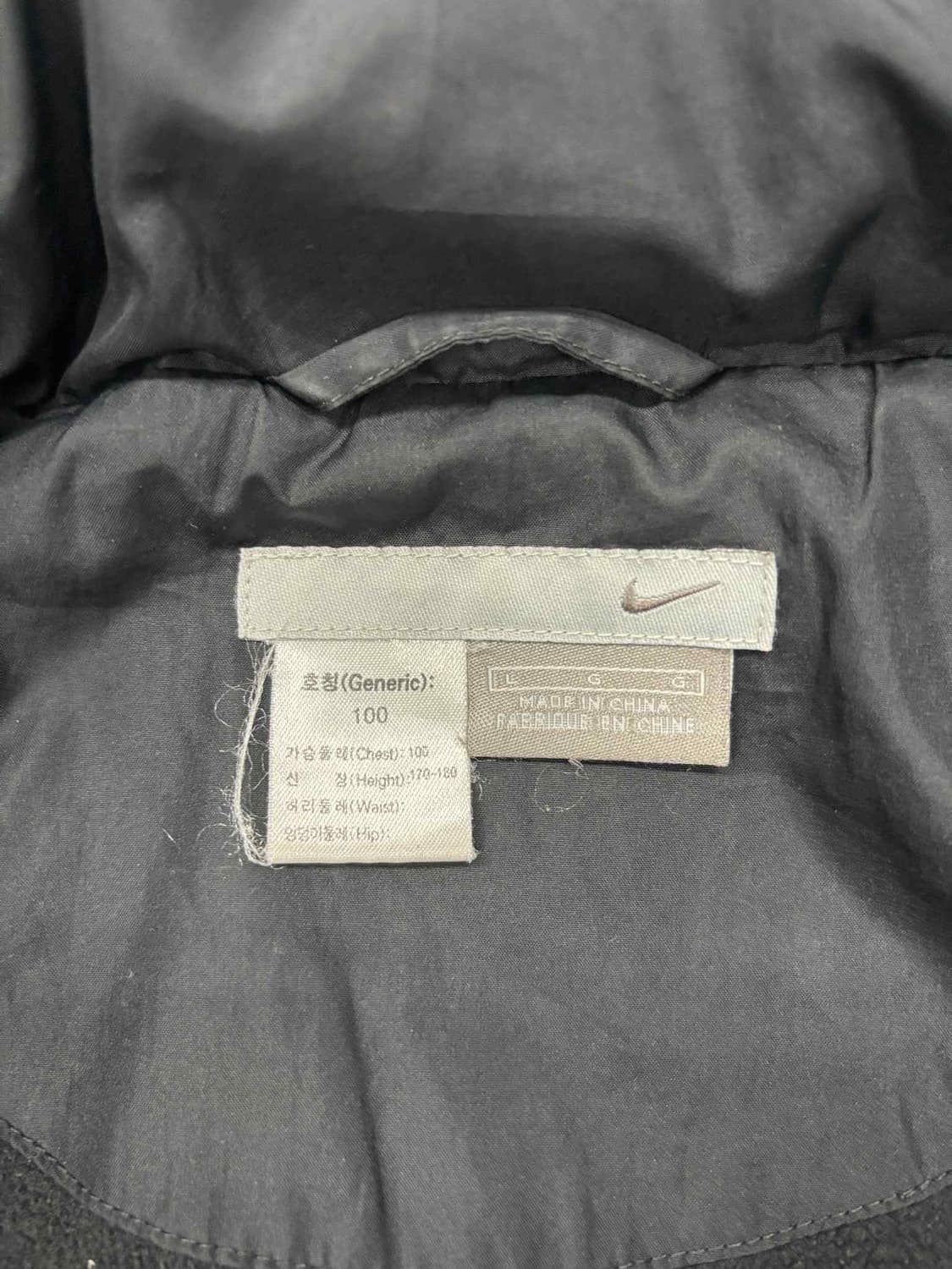 나이키 00s 솔로 스우시 올드스쿨 윈드브레이커 자켓 바람막이 희귀져지( 상품이미지4