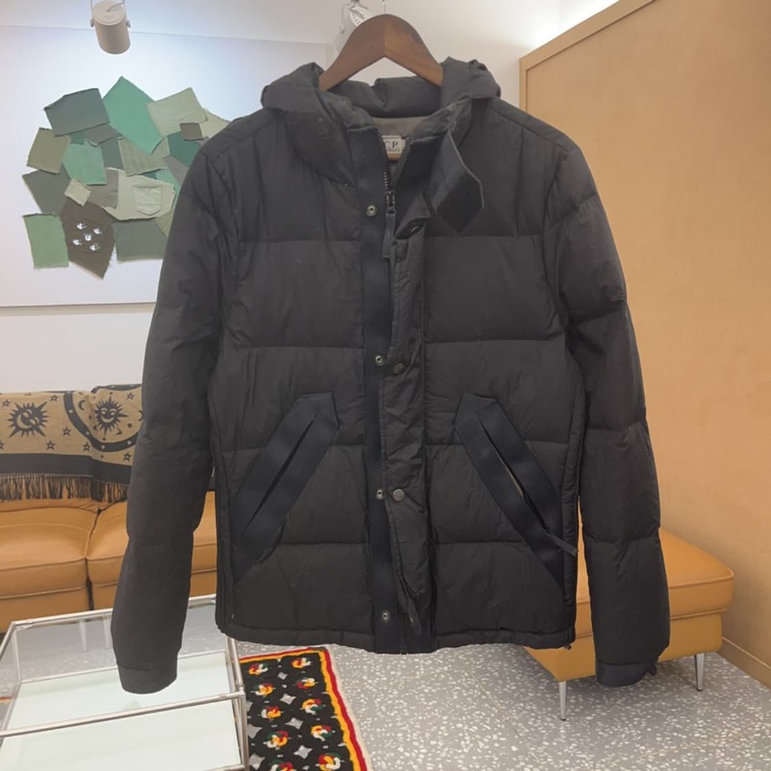 씨피컴퍼니 올드스쿨 밀레밀리아 고글 패딩 100 C07168 상품이미지3