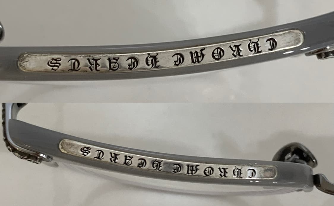 크롬하츠 버티컬스마일2 배틀쉽 건메탈 그레이 안경 [BSG/GM] 상품이미지7