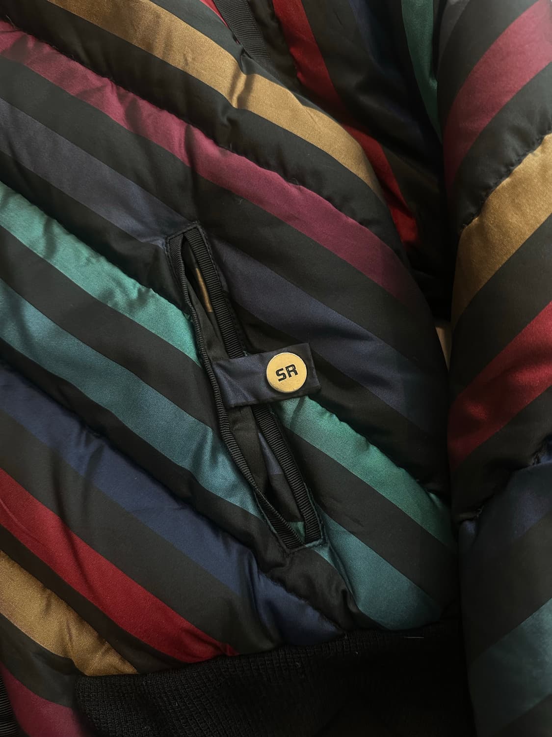 소니아 리키엘 빈티지 멀티컬러 스트라이프 패딩 상품이미지5