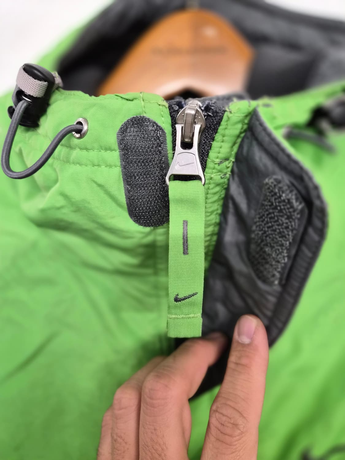 해외 L) 나이키 올드스쿨 연두콩 점퍼 팝니다 상품이미지3