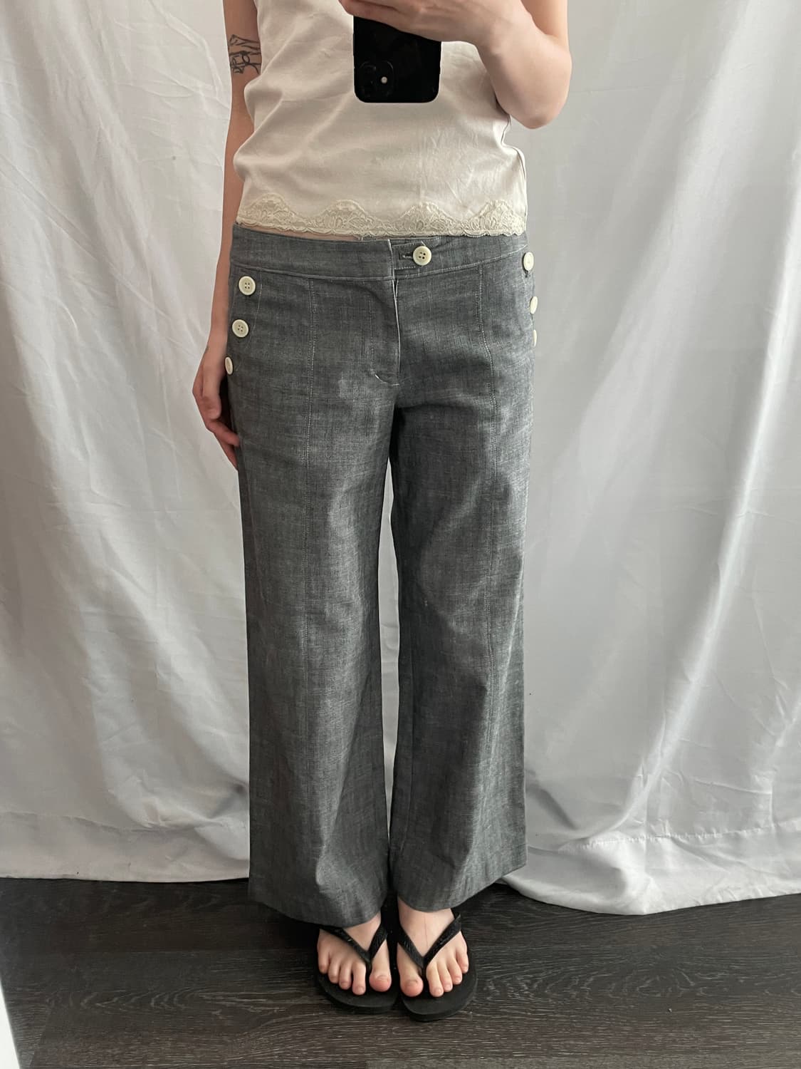 Vert Dense gray pants 상품이미지2