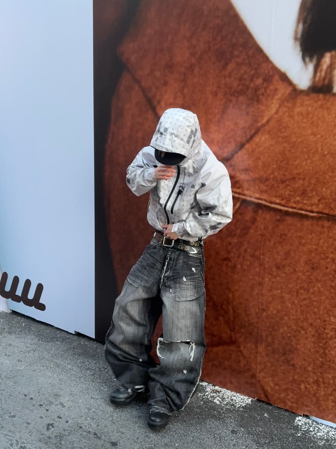 제이디드런던 블랙 에로리드  XL 콜로서스 진 상품이미지3