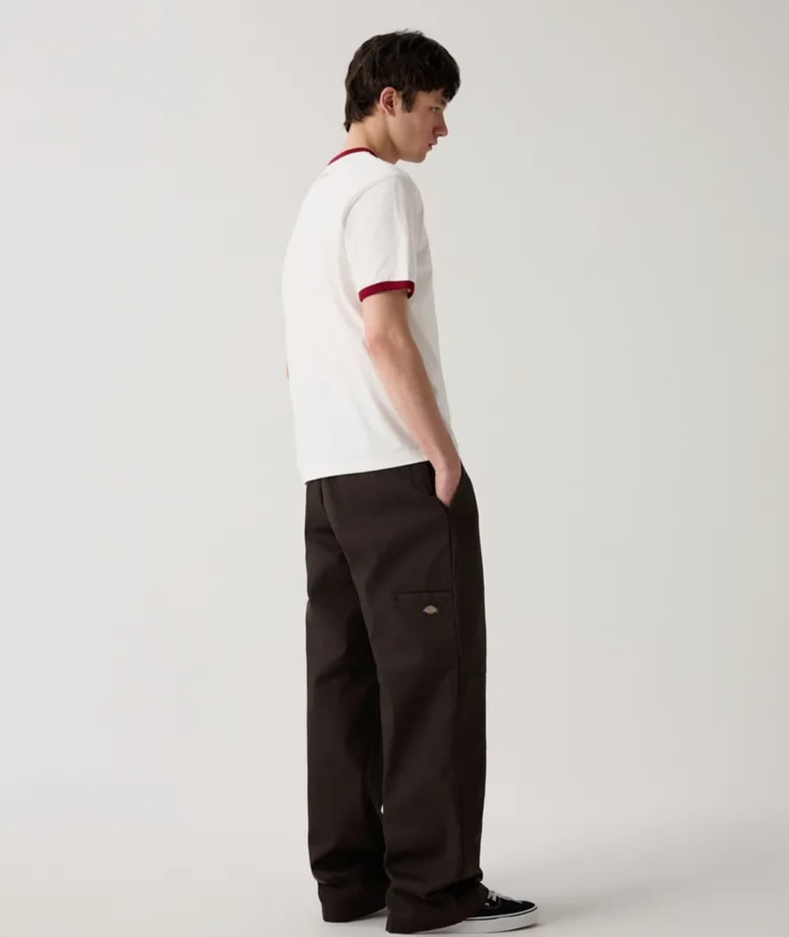 (새제품)(38×30)디키즈 더블니 85283 루즈핏 다크 브라운 상품이미지3