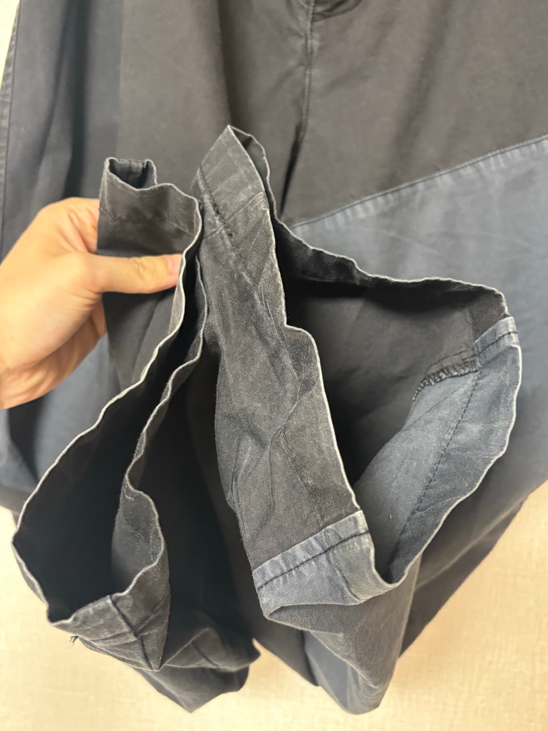 해칭룸 패치워크팬츠 4사이즈 판매합니다! 상품이미지4