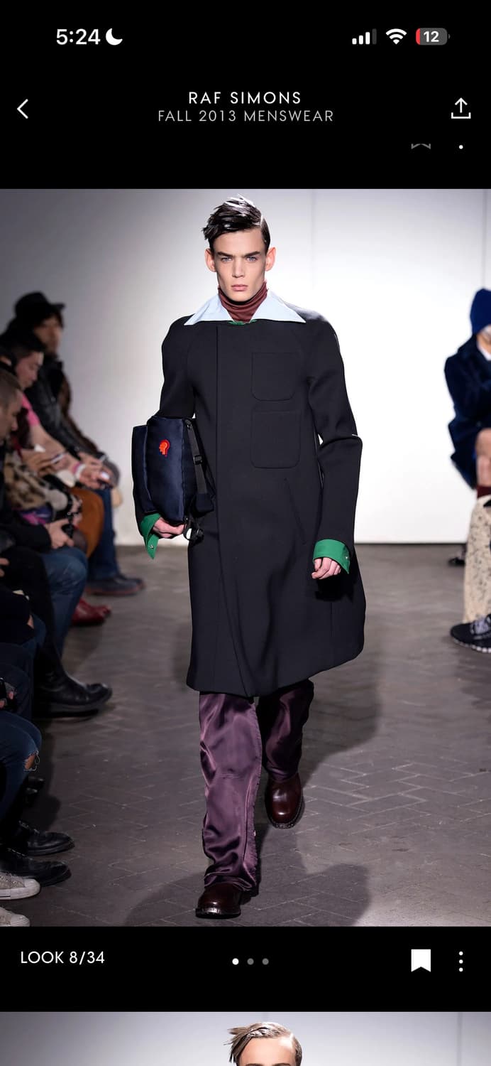 라프시몬스 12fw 카라 셔츠 상품이미지6