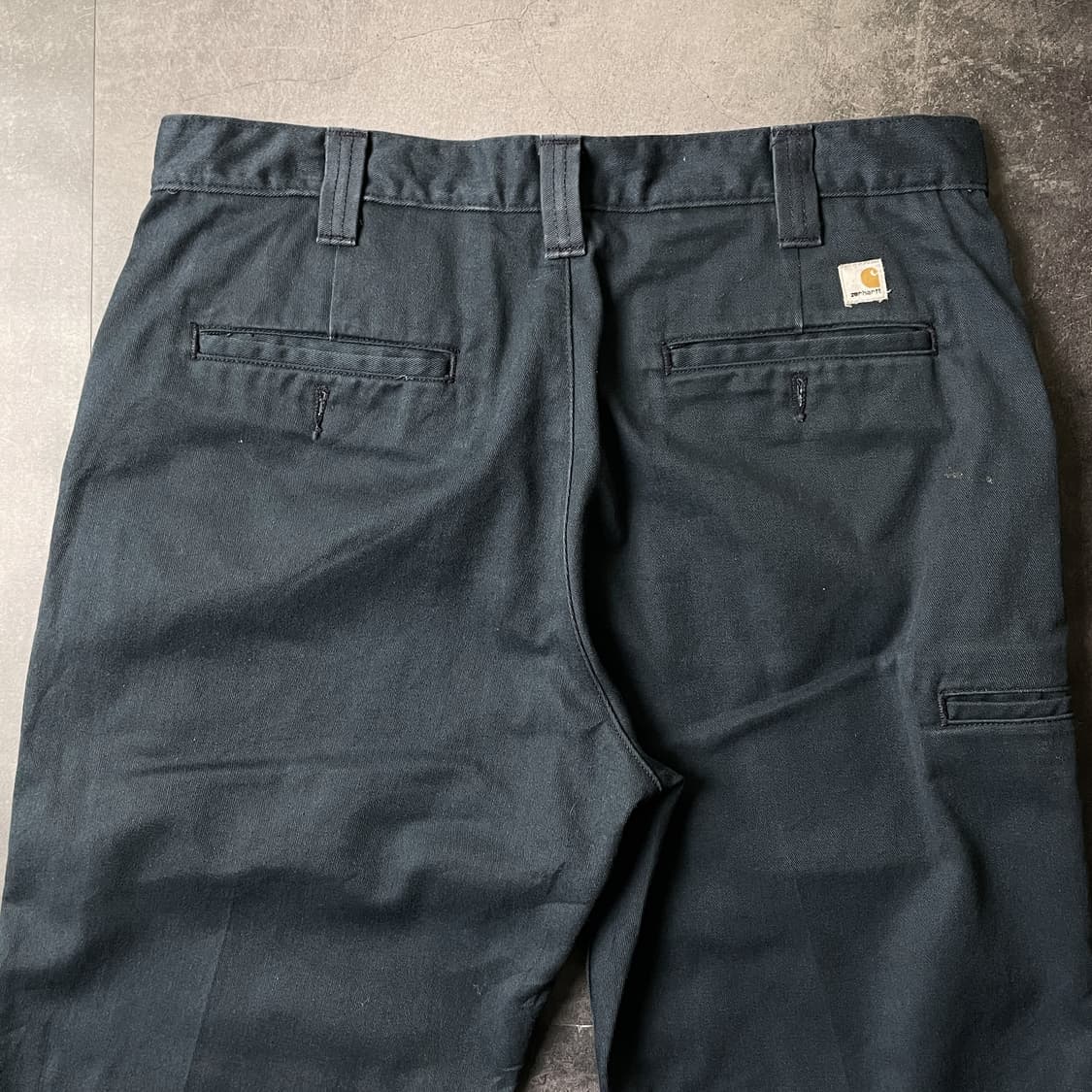 CARHARTT 칼하트 빈티지 네이비 더블니 워크팬츠 상품이미지8