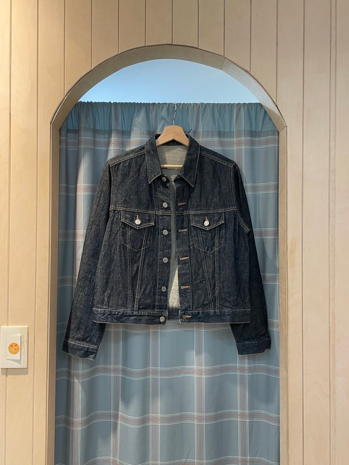 일본빈티지 데님청자켓 상품이미지1
