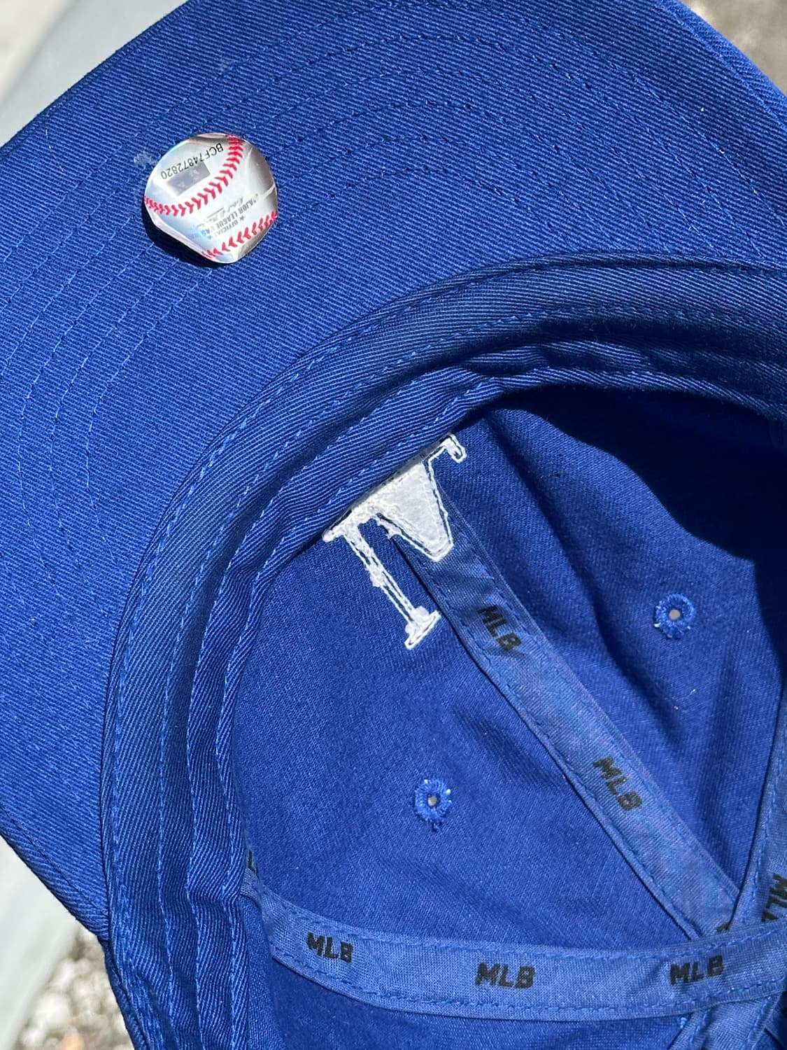 [F] MLB 엠엘비 LA다저스 블루 볼캡 모자 상품이미지5
