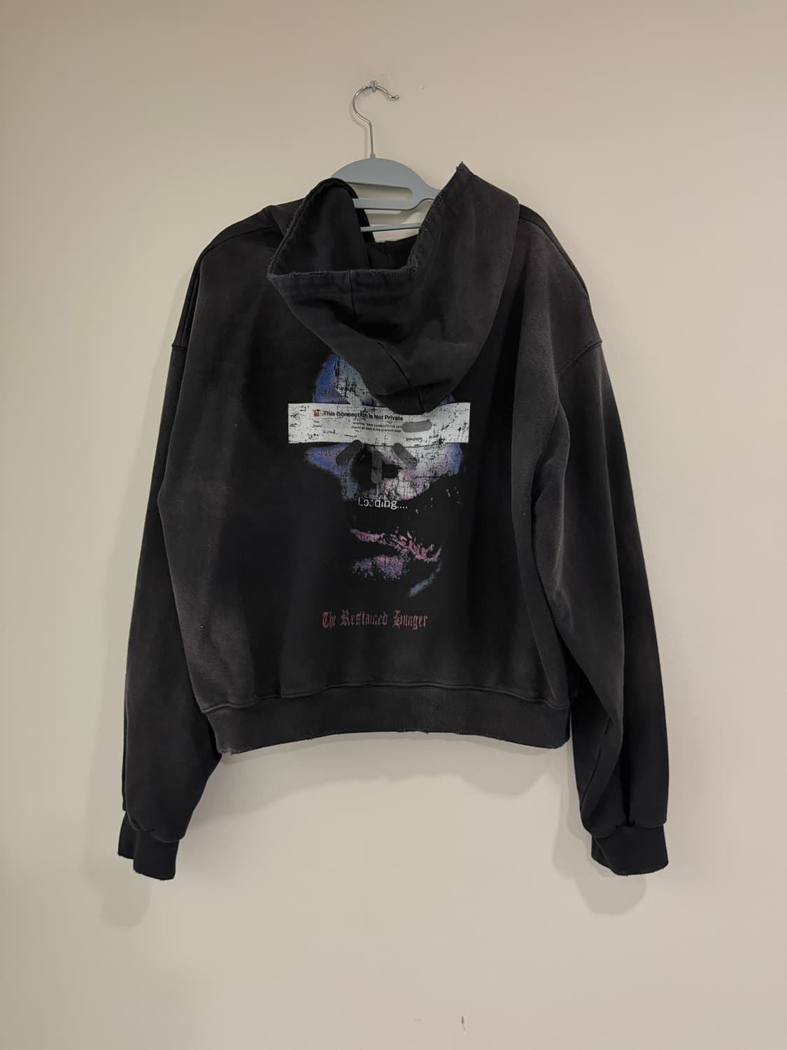 선데이 오프 클럽 The Restrained Hunger 지퍼 후드티 상품이미지3