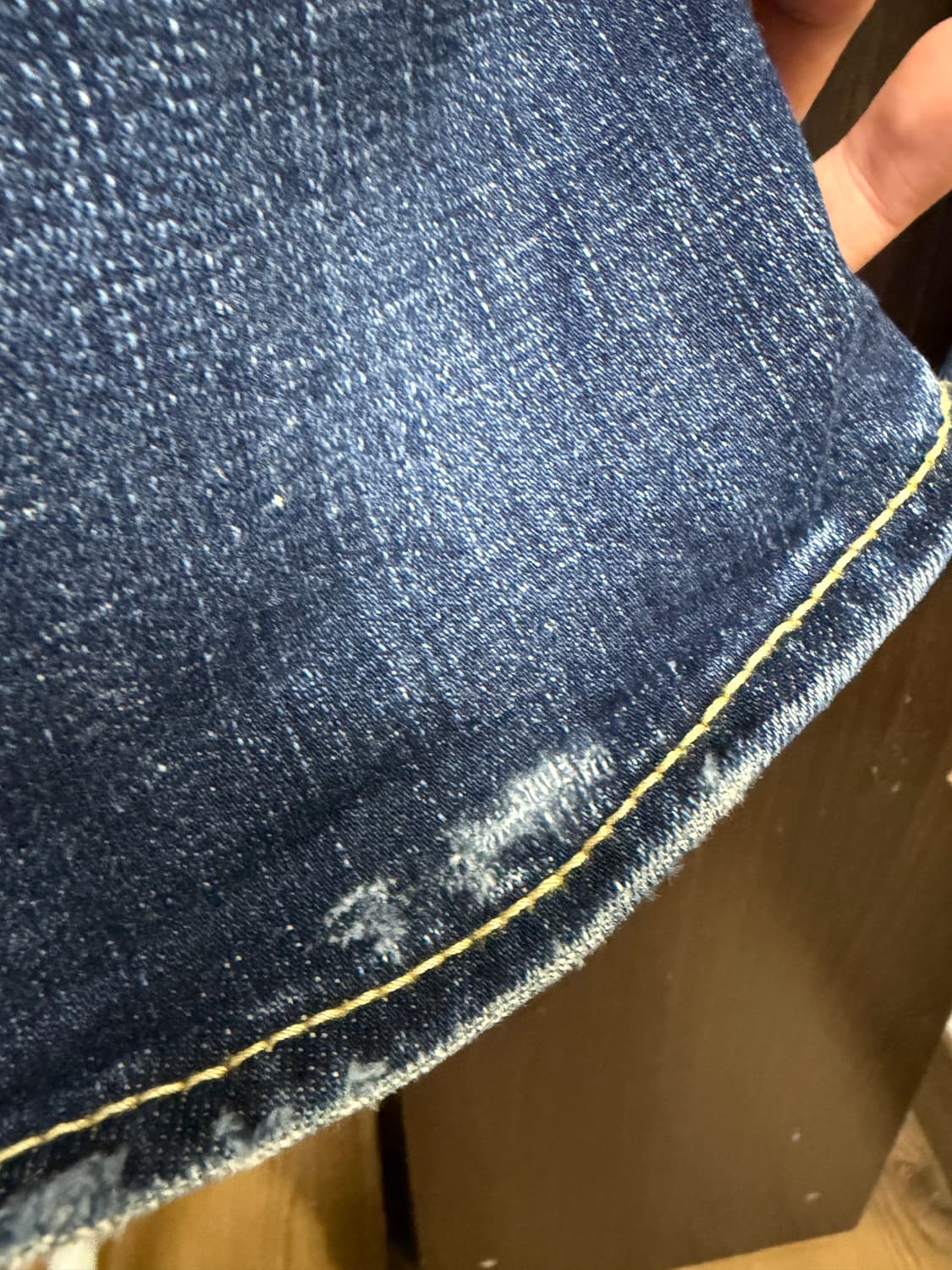 여자 로우라이즈 청바지 상품이미지3