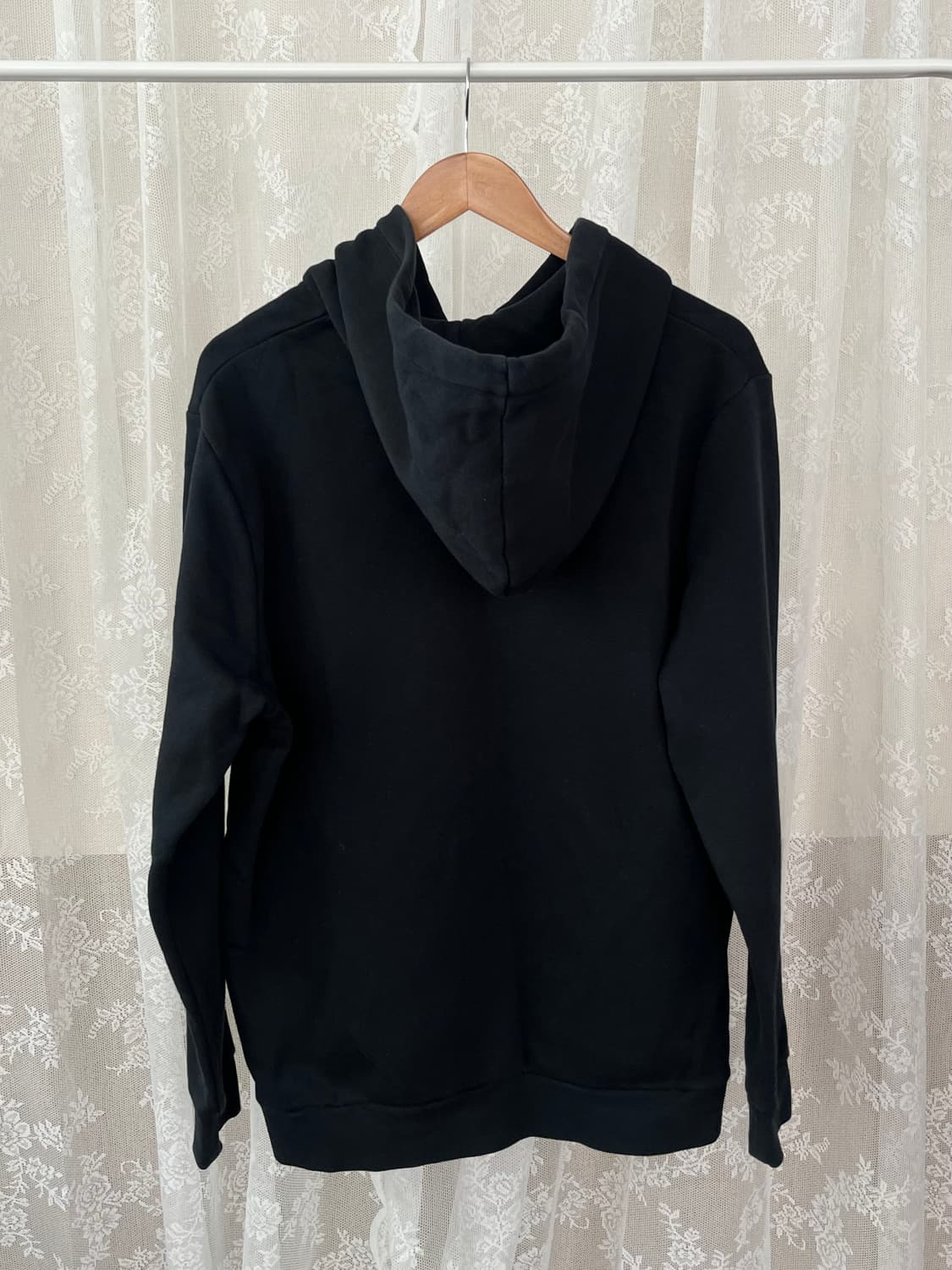 XXL) 조던 서울 기모 후드 티셔츠 블랙 상품이미지2