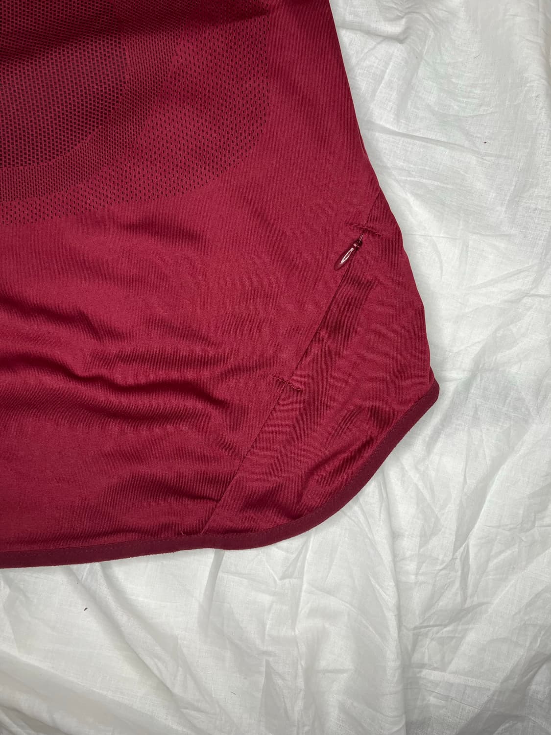 언더커버 나이키 갸쿠소우 버건디 드라이핏 러닝 반팔 상품이미지5