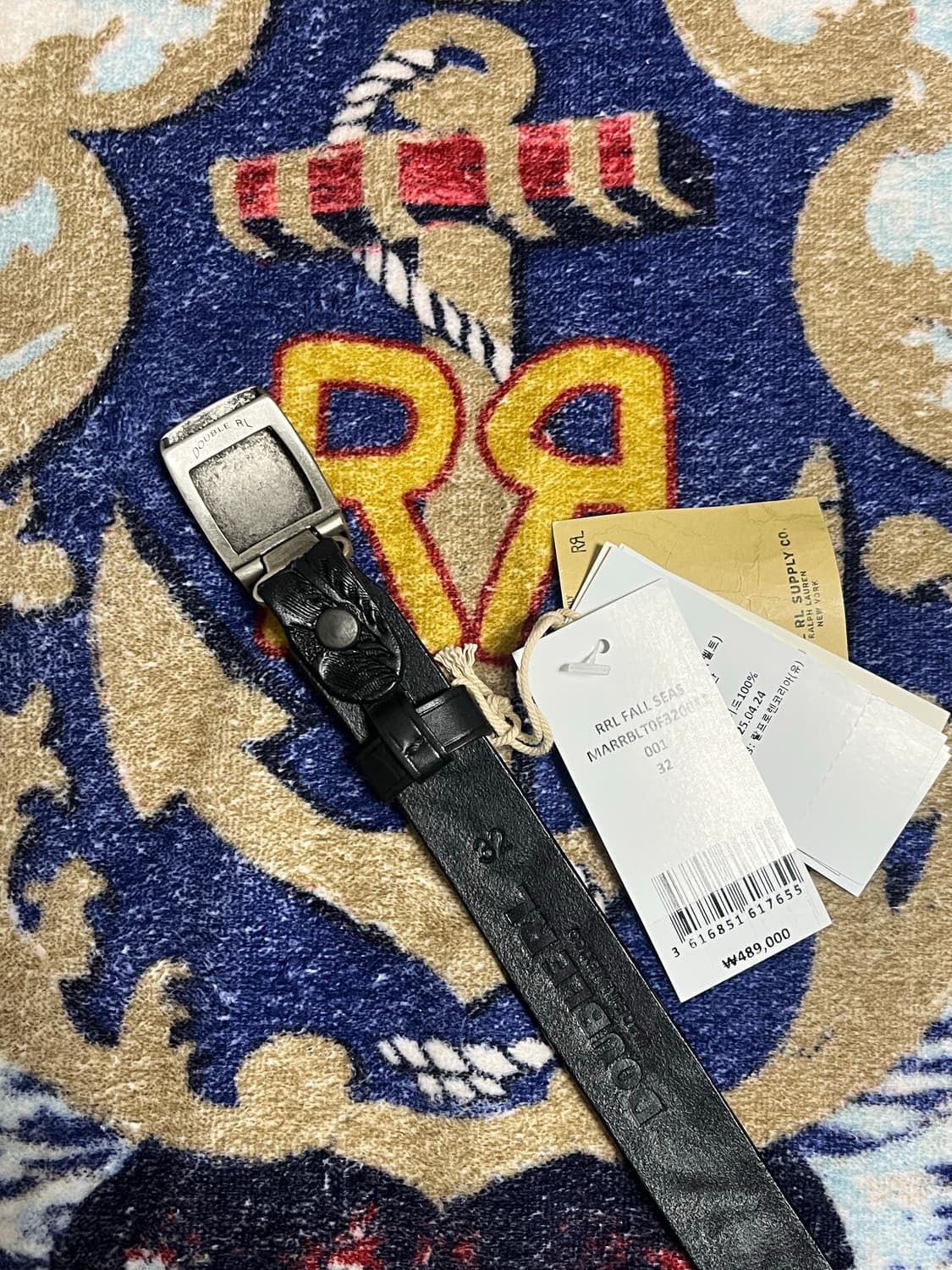 더블알엘 (RRL) 핸드툴 레더 벨트  상품이미지3