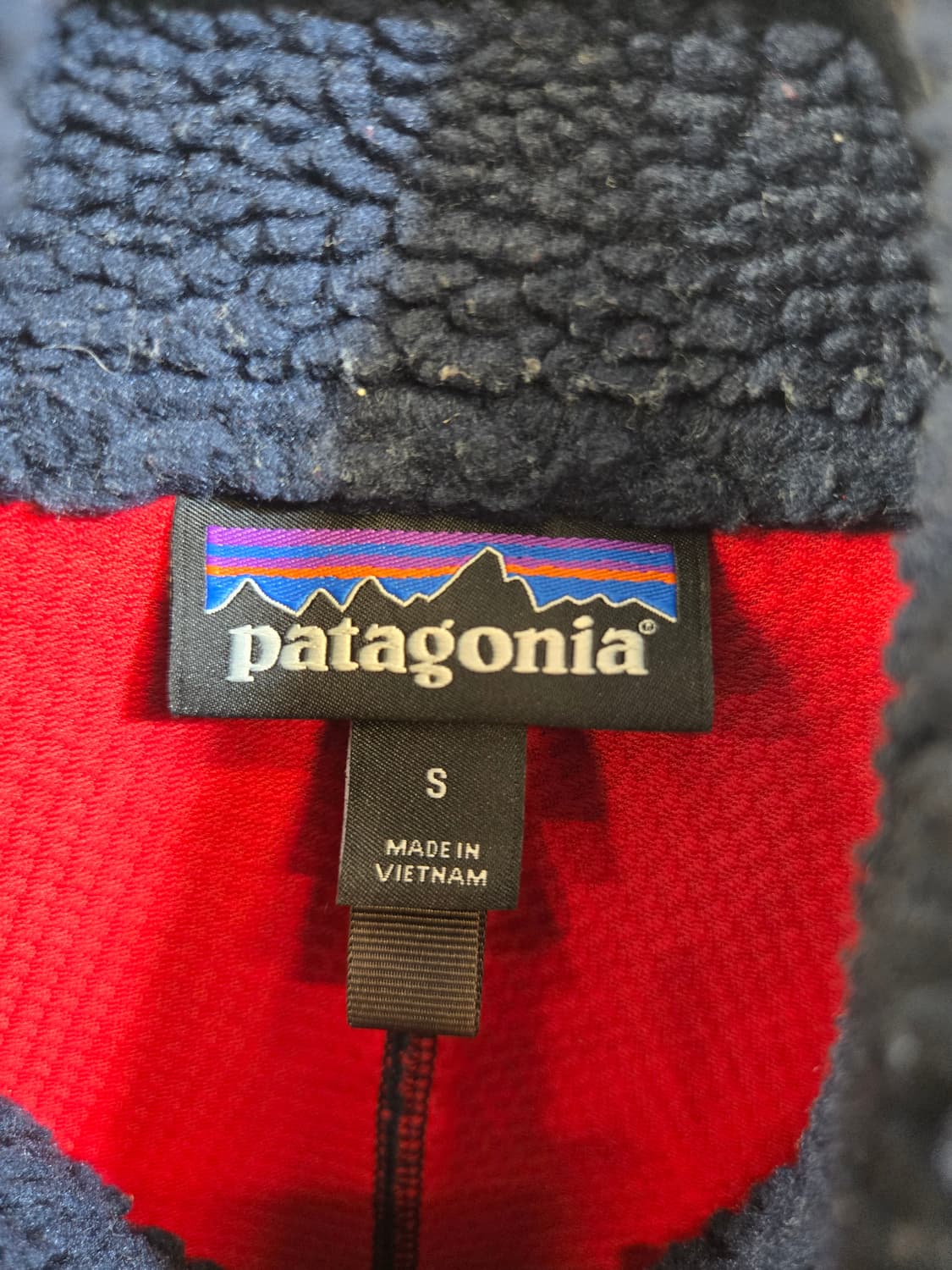 파타고니아 레트로 X 쉐르파 플리스 자켓 네이비y 2980 상품이미지3