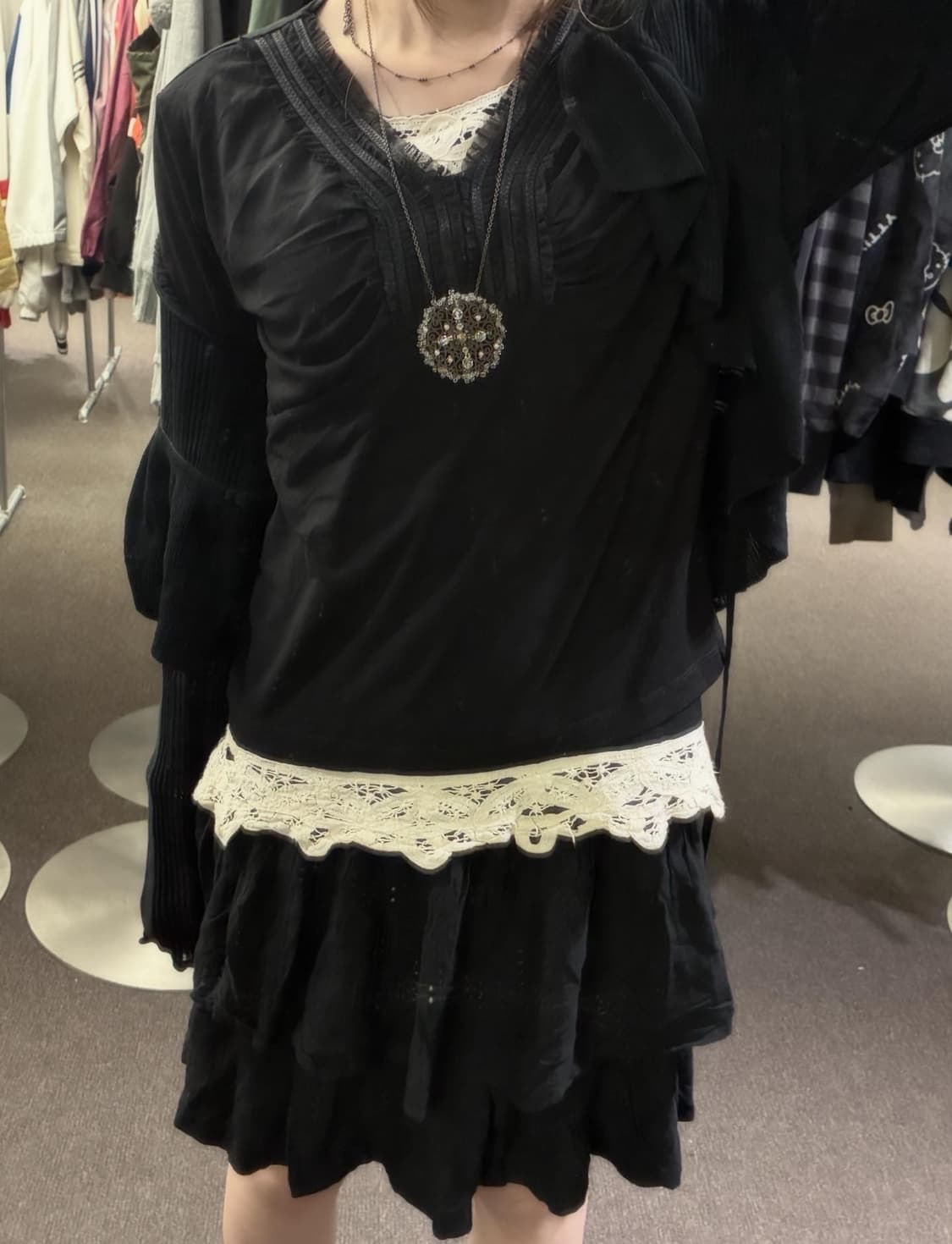 Dark Vintage Layered 🕷️🏹 상품이미지3