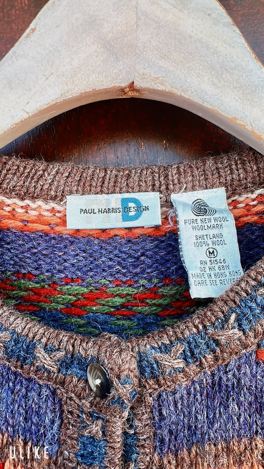 노르딕(Nordic) 스타일의 니트 가디건 상품이미지3