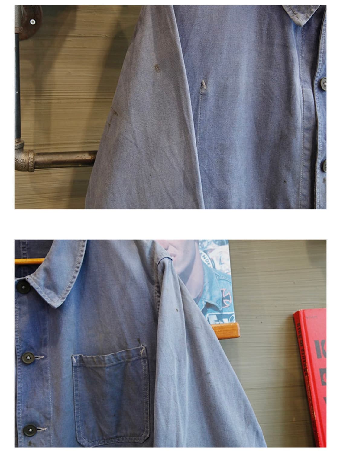 60‘s French Chore 프렌치 워크웨어 자켓 상품이미지3