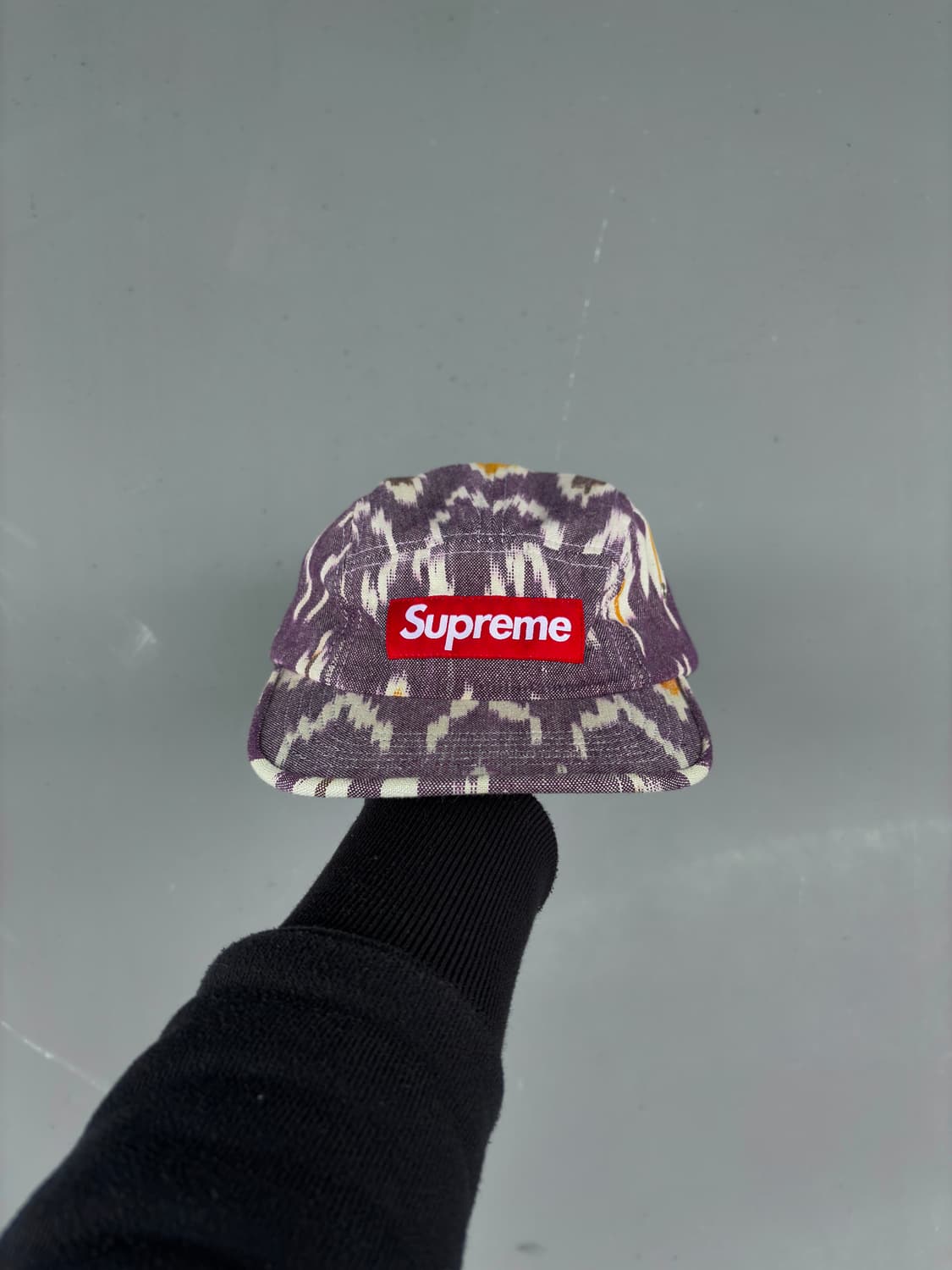 슈프림 Made in U.S.A 12SS IKAT 캠프캡 상품이미지3