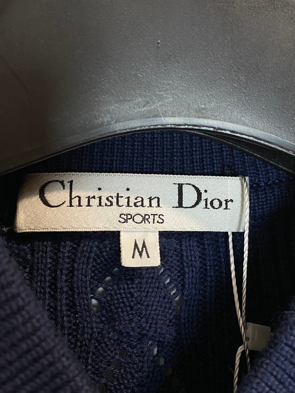 크리스찬 디올 스포츠 케이블 니트 집업 가디건 상품이미지4