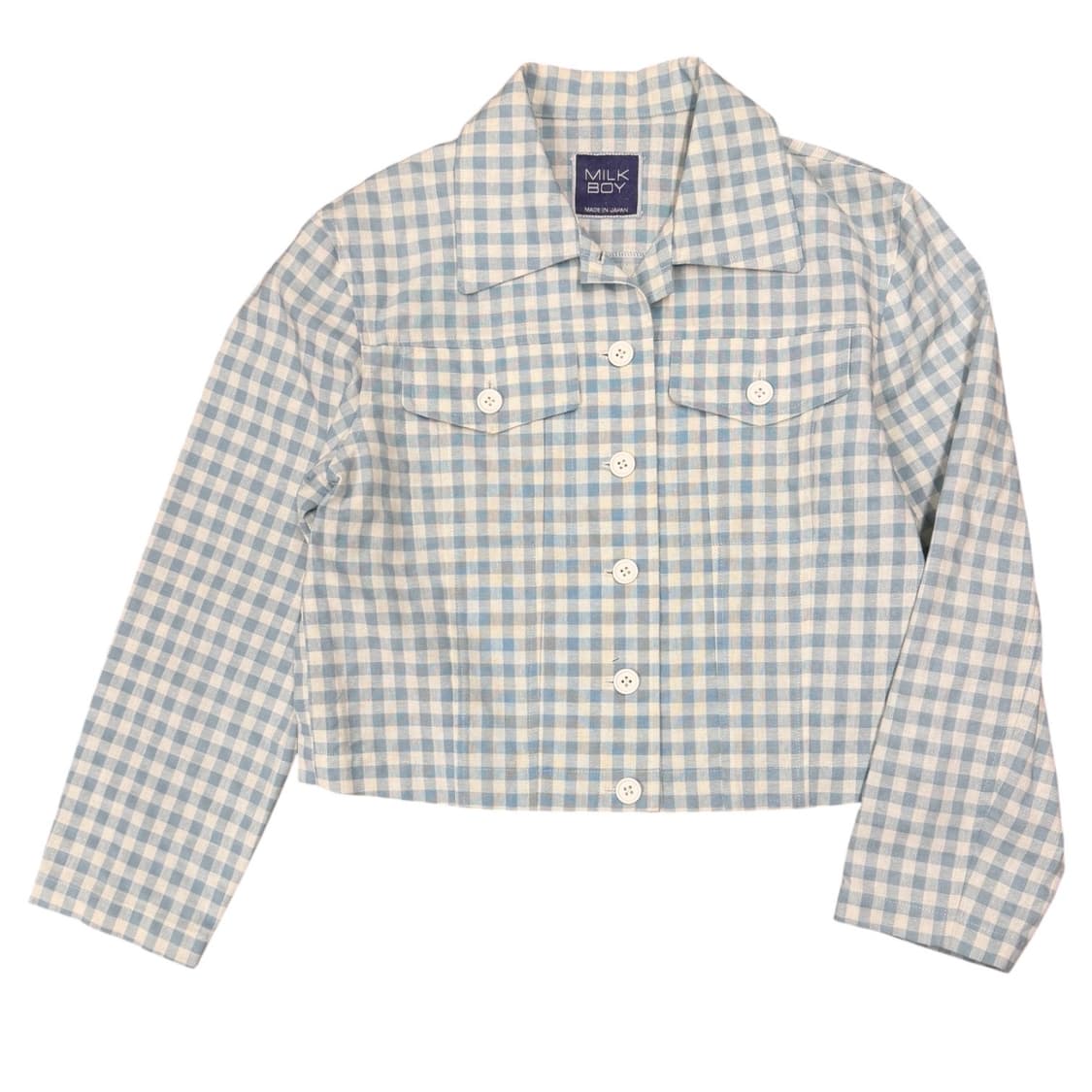 MILK BOY check jacket 상품이미지1