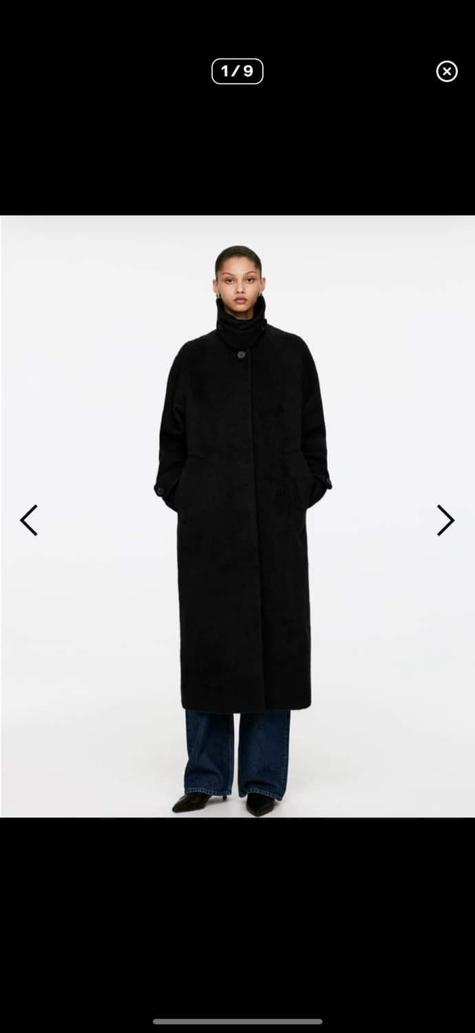 (구해요) 아르켓 Arket 오버사이즈 울 코트 상품이미지1