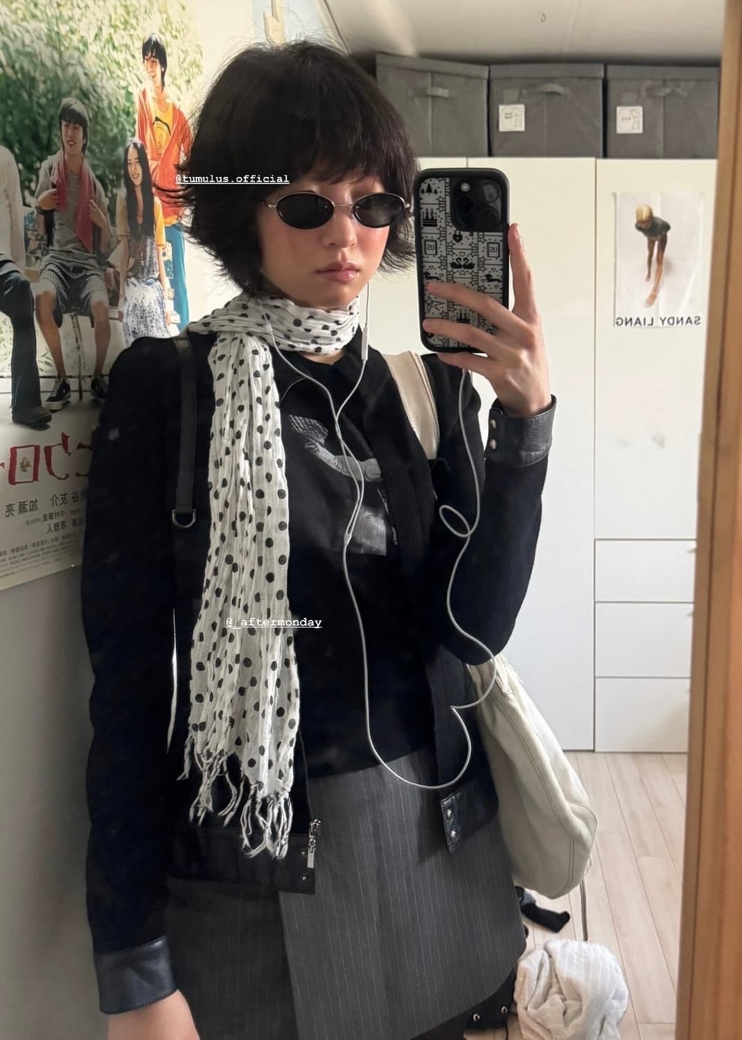 tumulus RYGGI 선글라스 블랙 상품이미지1