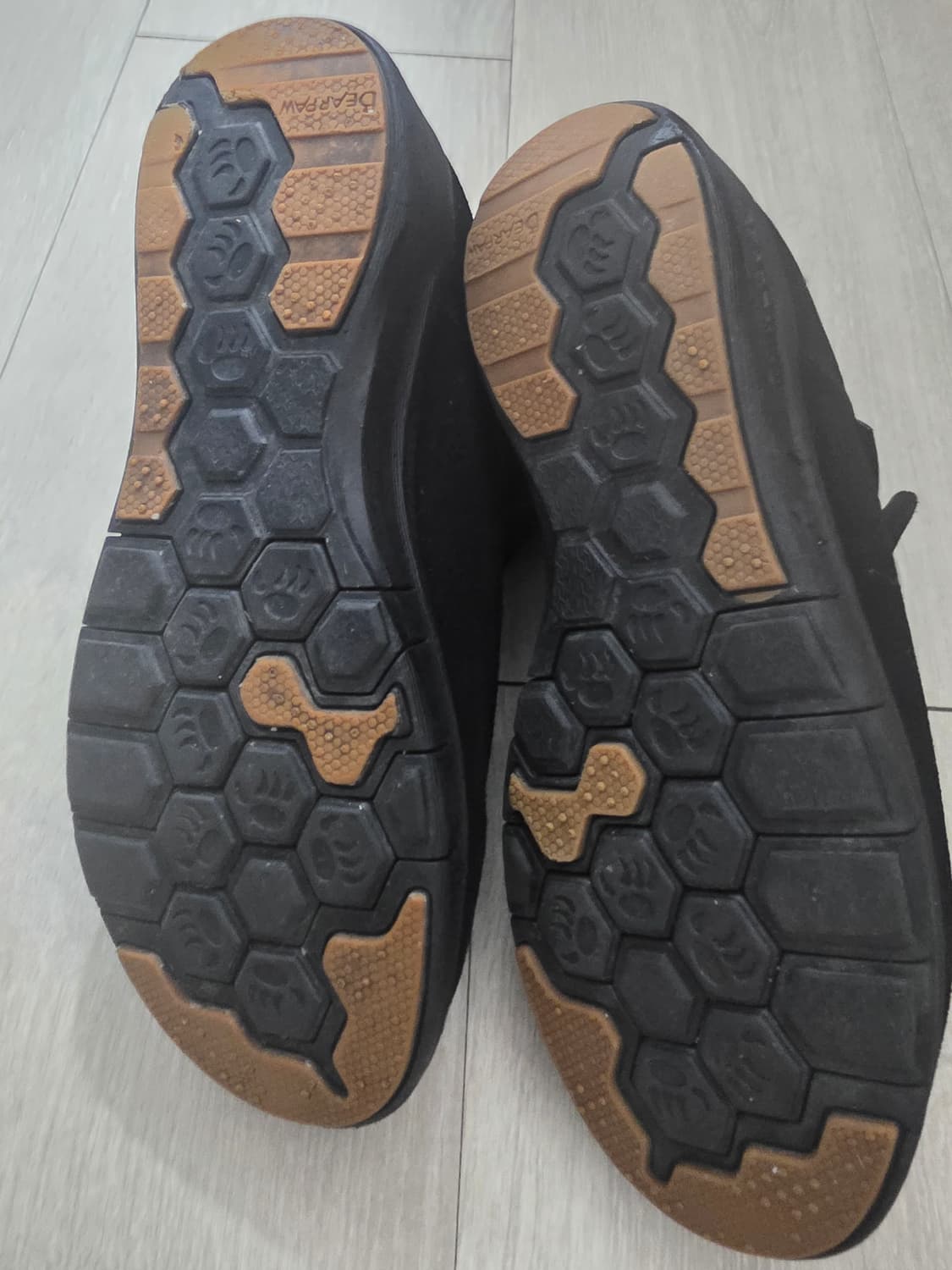 베어파우 스웨이드 퍼 앵클부츠 블랙 / 240 상품이미지4