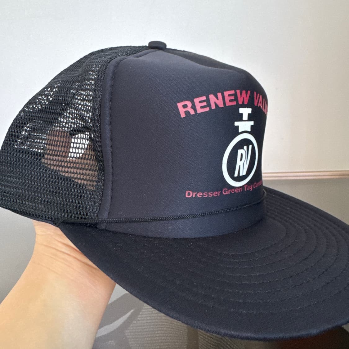 USA RENEW 블랙 빈티지 모자 볼캡 vintage cap 트러커 상품이미지5