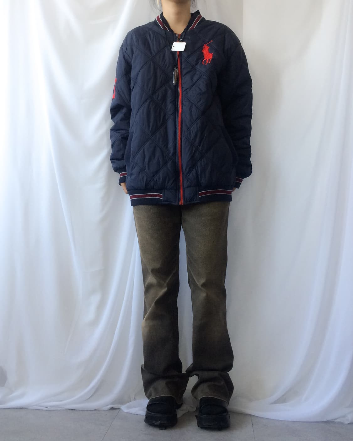 Polo quilting jacket 상품이미지5