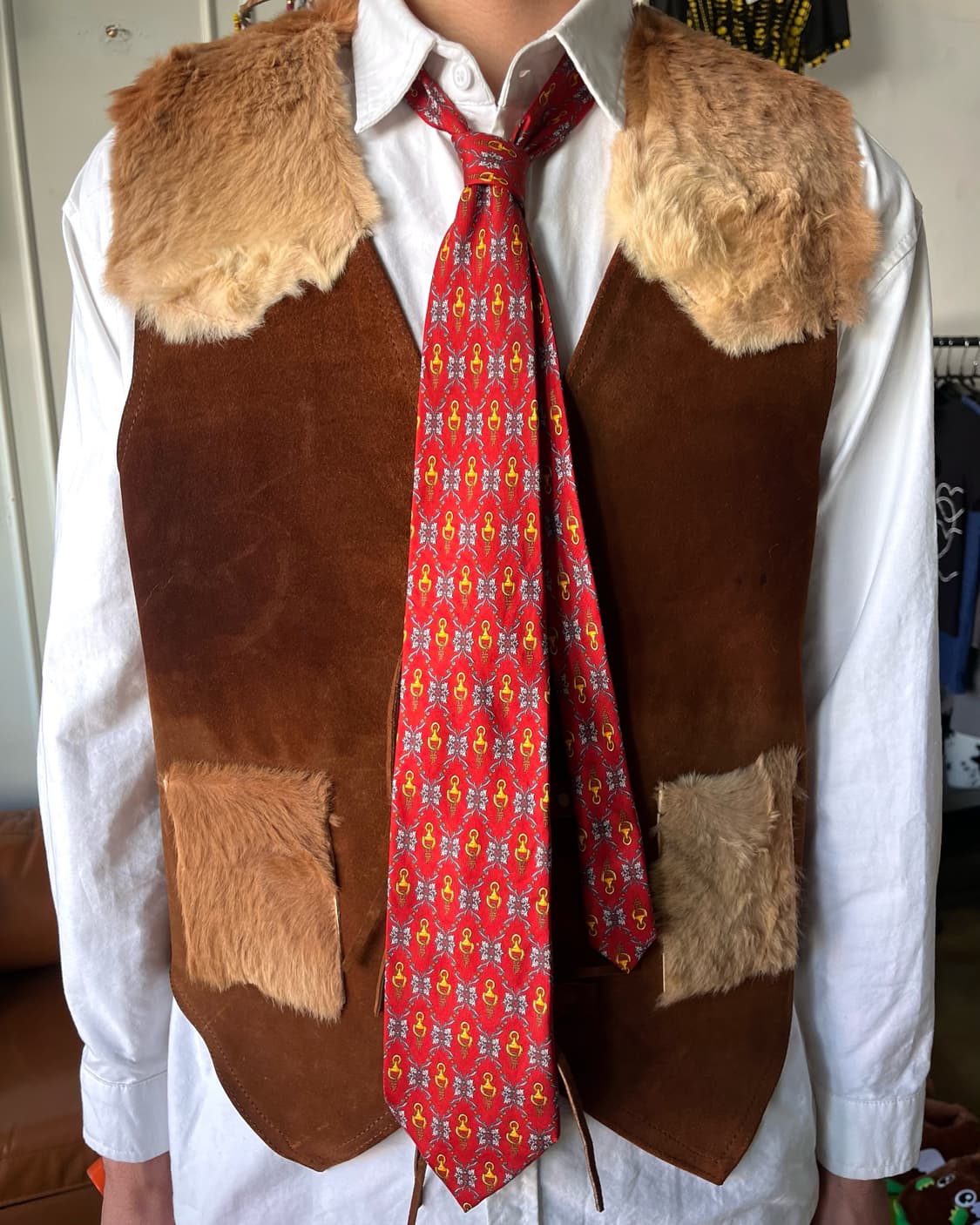 1980-90s NINA RICCI France Old Silk Tie 상품이미지2