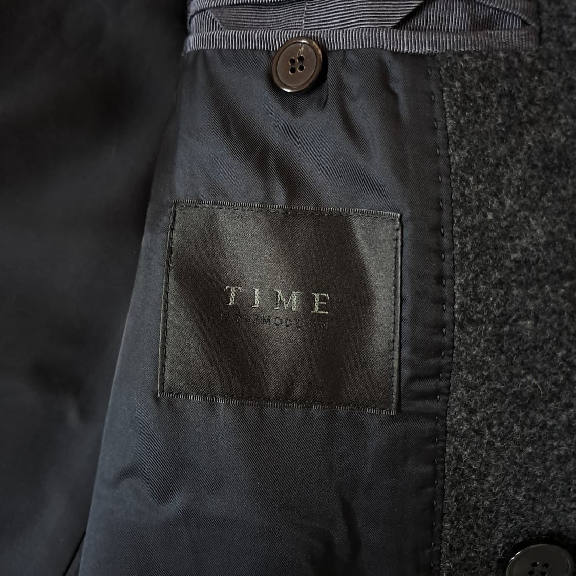 (택포) 타임옴므 18FW 세미 오버핏 코트 95 B139 상품이미지6