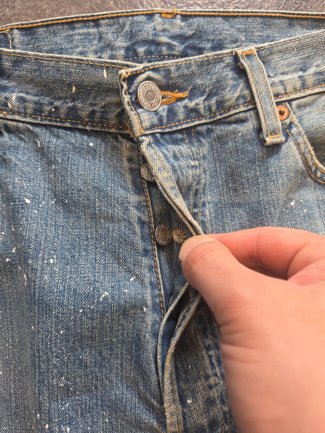 #리바이스(Levi's) 오리지널 501 데님 팬츠 W36 L30 상품이미지10