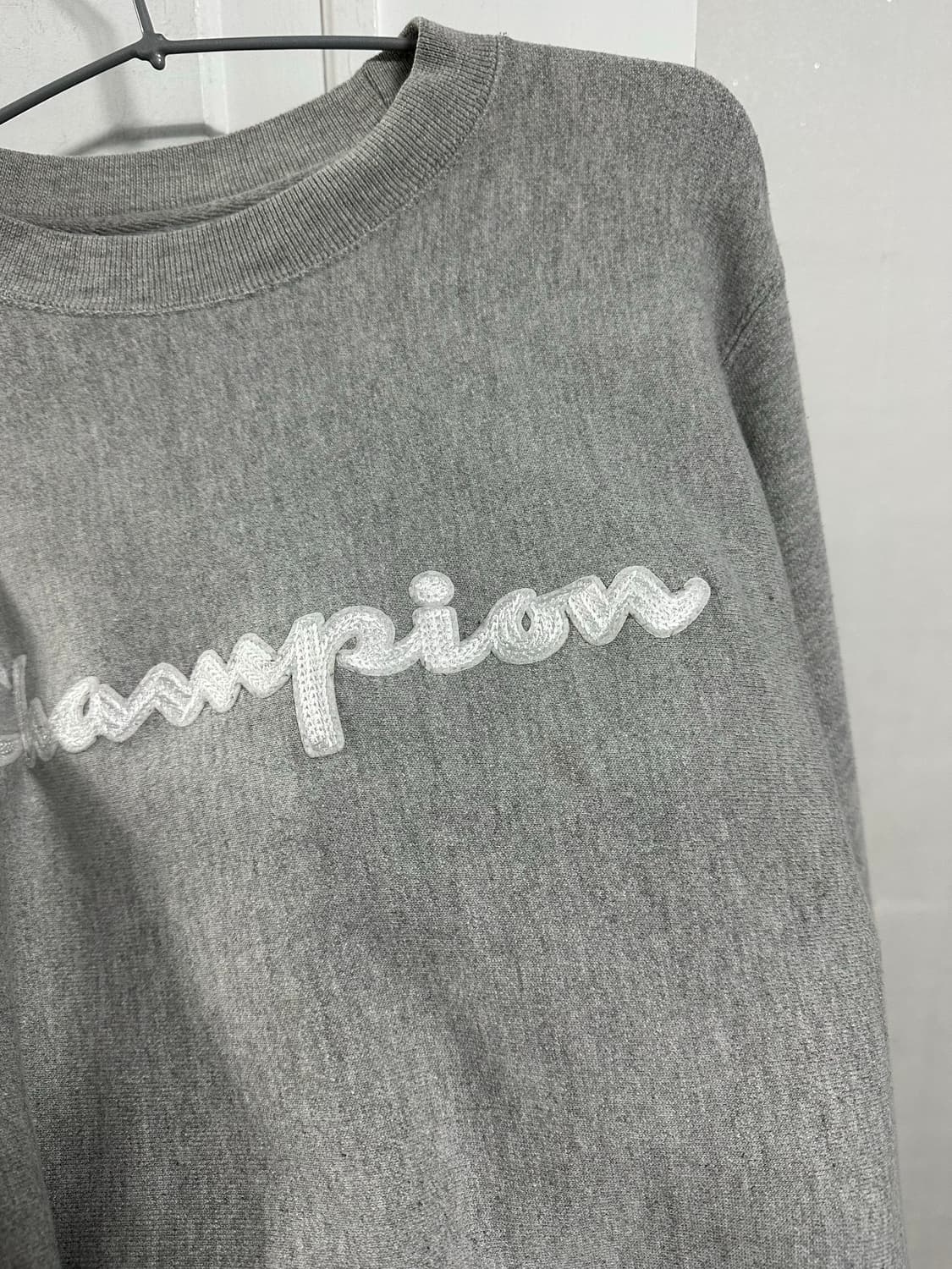 챔피온 리버스위브 빅로고 맨투맨 상품이미지3