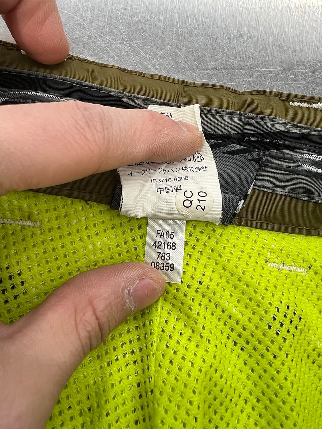 오클리 카키 테크니컬 스키 클라임 와이드 팬츠 상품이미지9