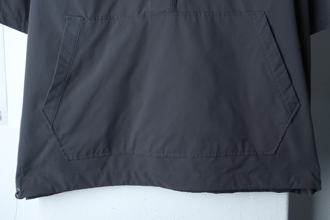 (M-XL) 라퍼지스토어 집업 바람막이 점퍼자켓 반소매 차콜-H31688 상품이미지4