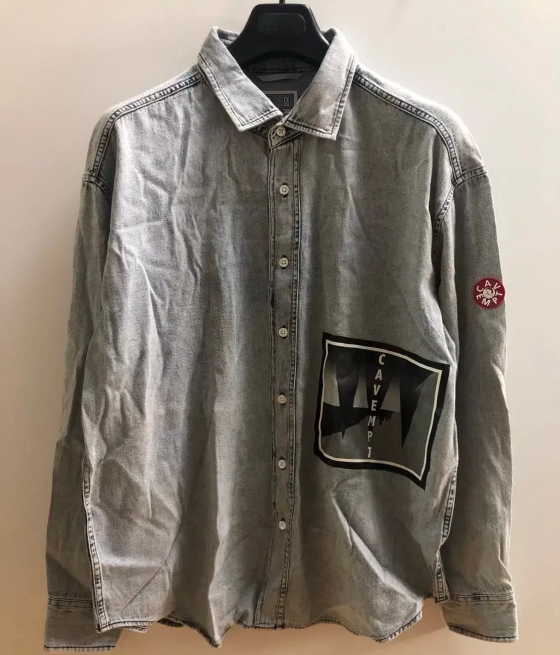 [M]카브엠트 와이드 데님셔츠 #3 상품이미지1