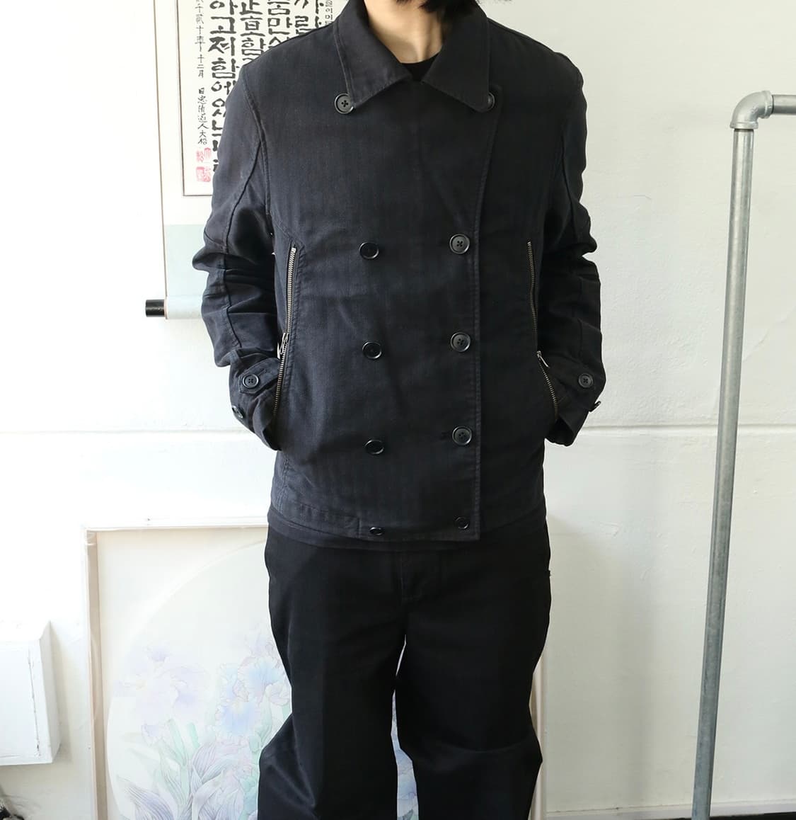 PPFM 코튼 더블 자켓 상품이미지1