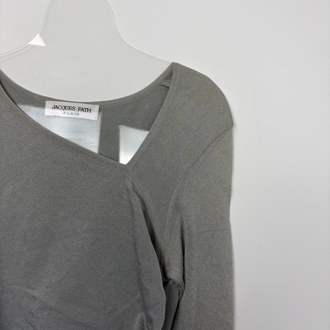 자크파뜨 jacques fath 패턴 니트 티셔츠 상품이미지3