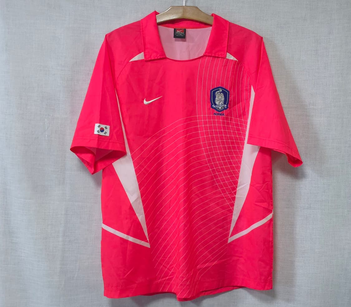 나이키 2002 월드컵 대한민국 국대 축구 유니폼 져지 태극기 패치 10 상품이미지1