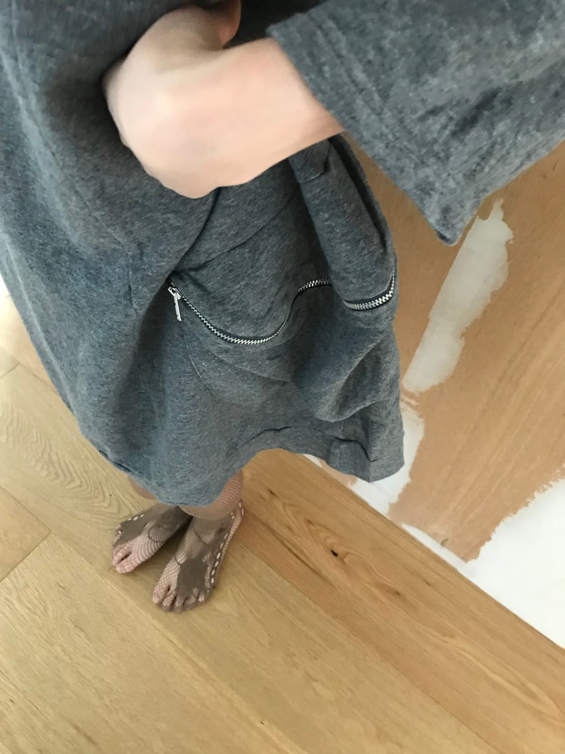 vintage grey pocket one-piece 상품이미지3