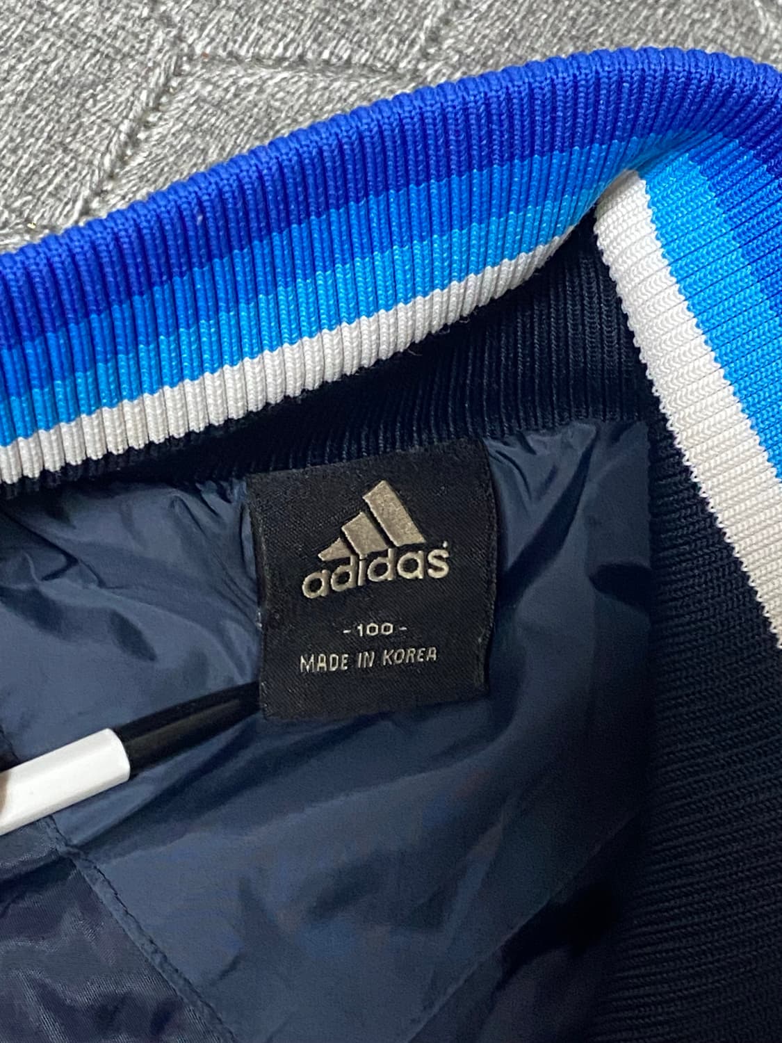 아디다스 퀼팅 자켓 메이드 인 코리아 상품이미지3