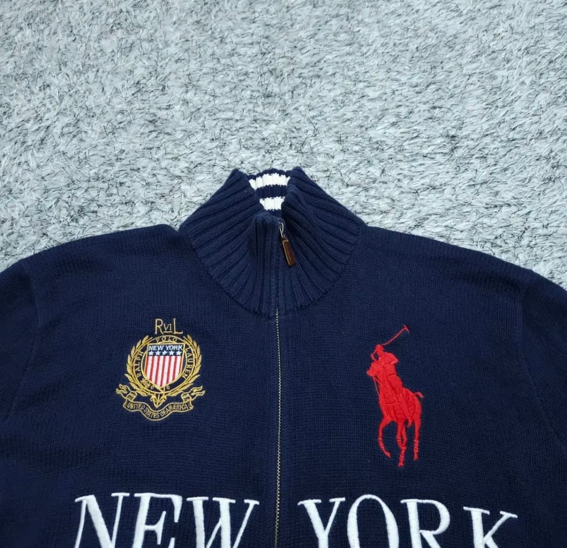 폴로 치프키프 빅포니 뉴욕 투웨이집업 L 상품이미지2